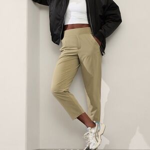 Athleta Tan Brooklyn Ankle Pants